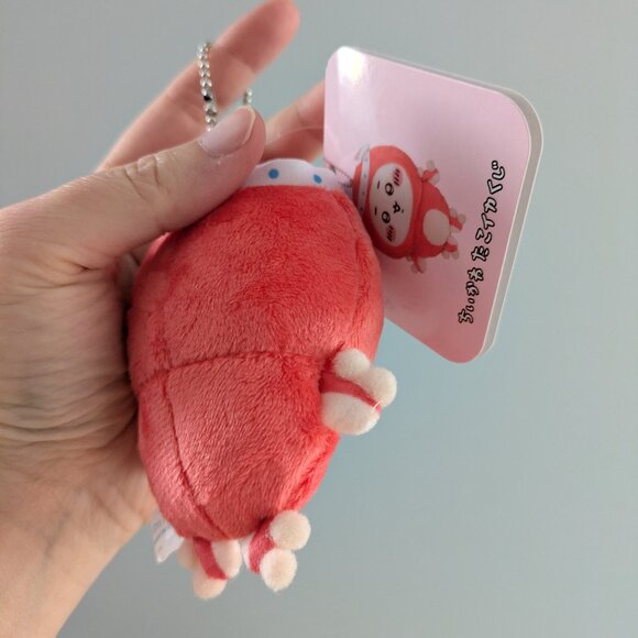 Authentic Chiikawa Dressed as Octopus Keychain Plush (Kuji Lottery Prize) - Picture 2 of 5